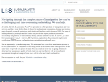 Tablet Screenshot of lubinsalvetti.com